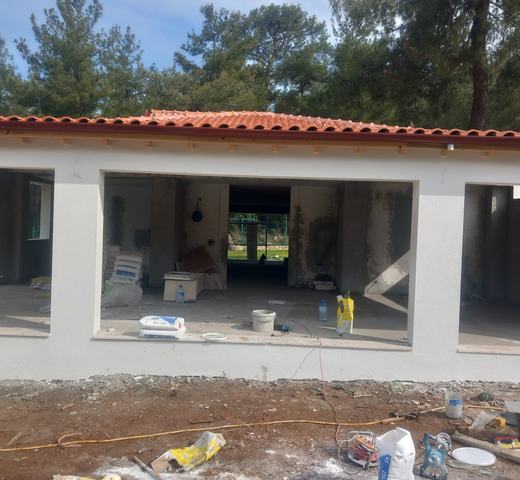 Kiremit çatı uygulaması detayı